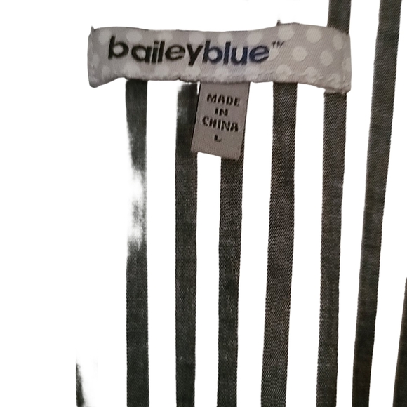 Bailey Blue Black and White Dress - Picture 2 of 4